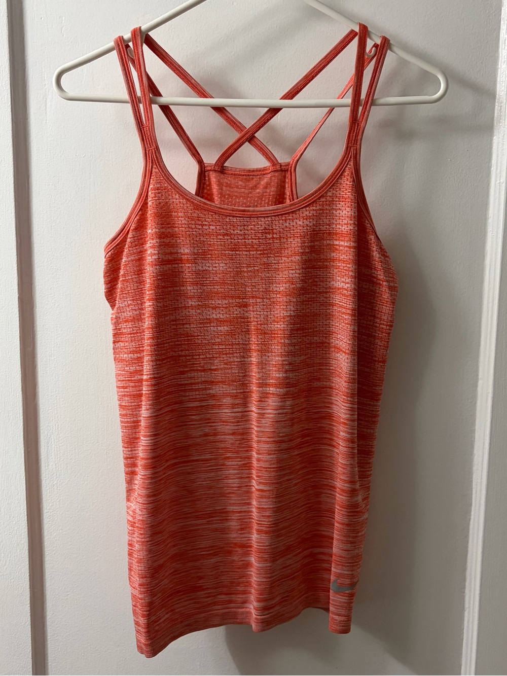 Nike Women's Coral Heather Strappy Tank Top